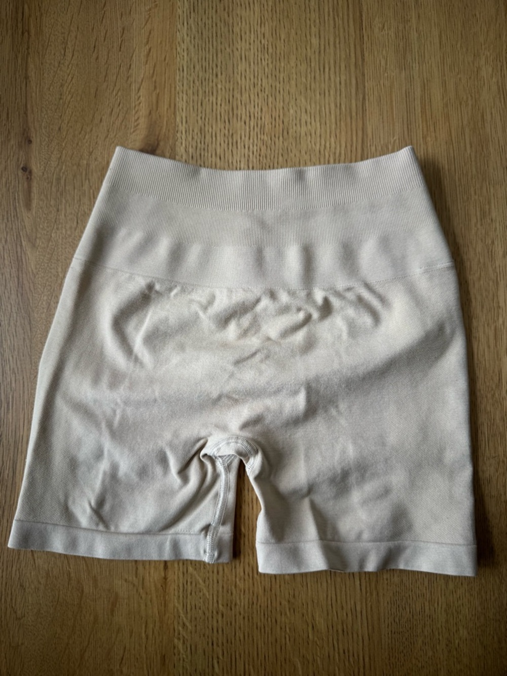 Alphalete Nude High-Rise Shaping Shorts